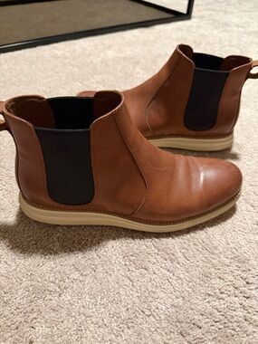 Men's Cole Haan Brown Leather Chelsea Boots